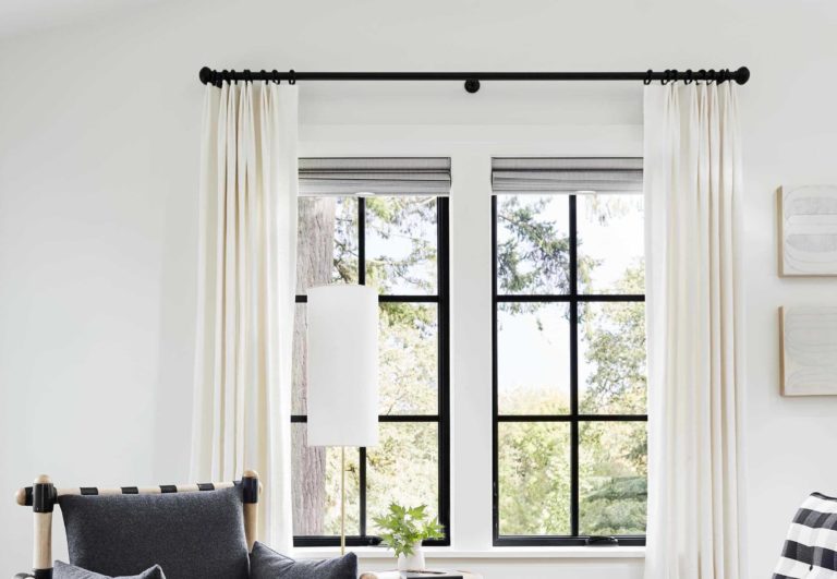How to Decorate with Black Curtain Rods: Tips and Design Ideas